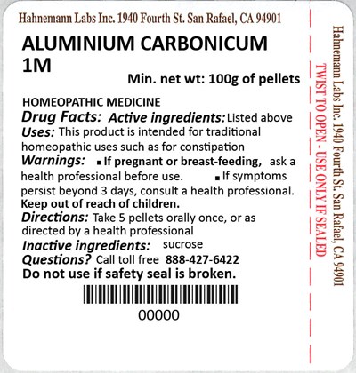 Aluminium Carbonicum 1m 100g (Aluminium Carbonicum 1m 100g)